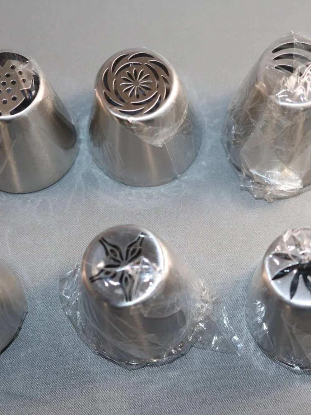Lot of 14 Russian piping tips stainless steel
